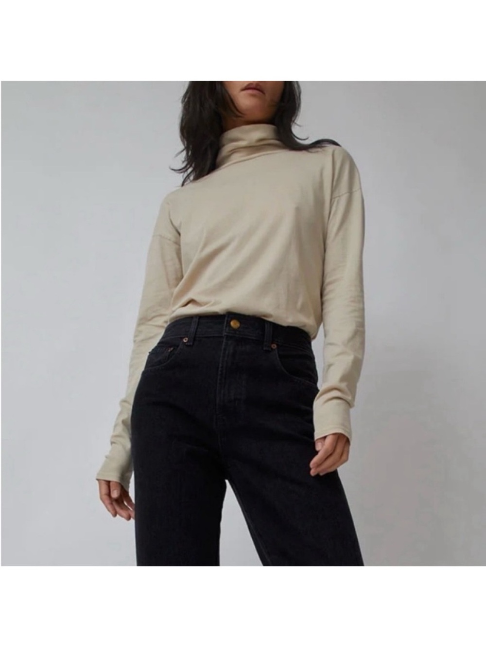B SIDES Turtleneck Tee XS NWOT